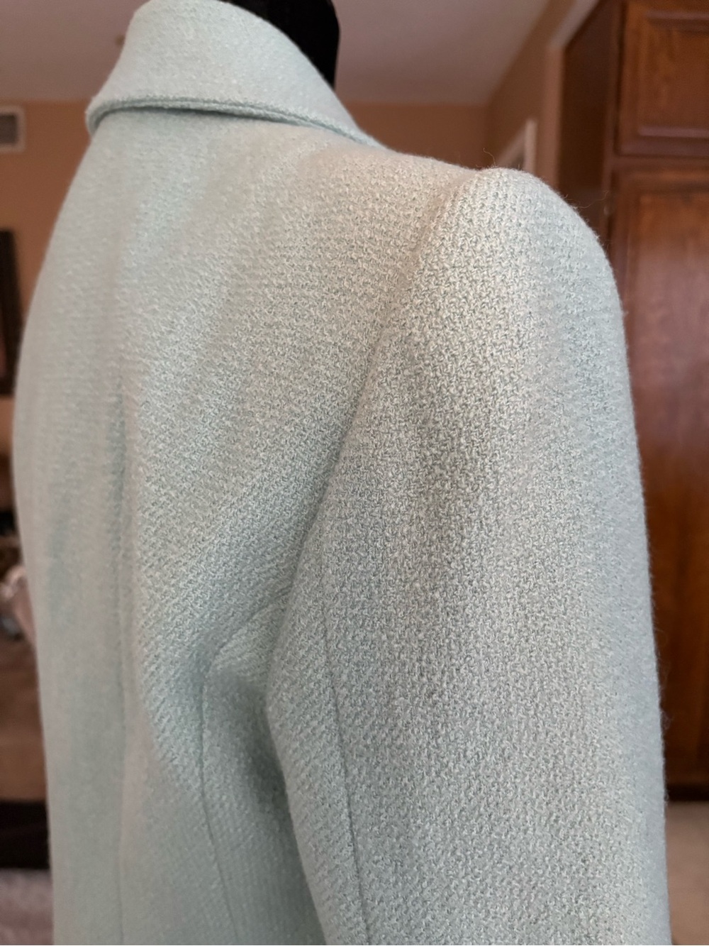 Ralph Lauren Purple Label Women's Mint Tailored Button-Front Blazer Size 8 - Picture 9 of 16